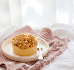 receta para crumble de manzana
