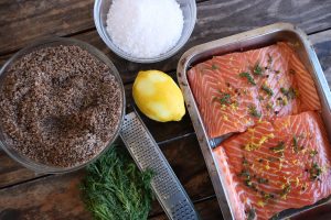 Salmón gravlax | Nohe Vargas Catering y Pasteleria | Buenos Aires - Argentina