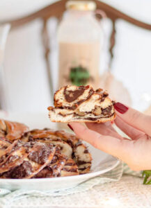 Babka de chocolate y nuez